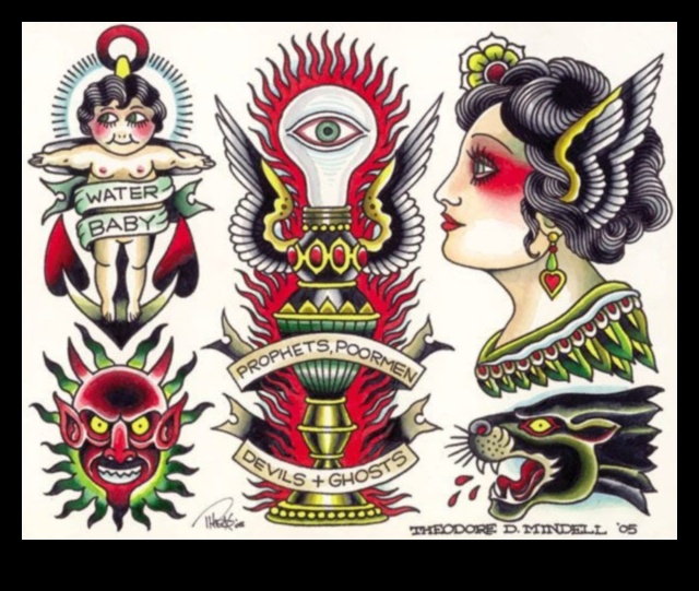Vintage Mastery: The Artful World of Classic Traditional Tattoo Styles