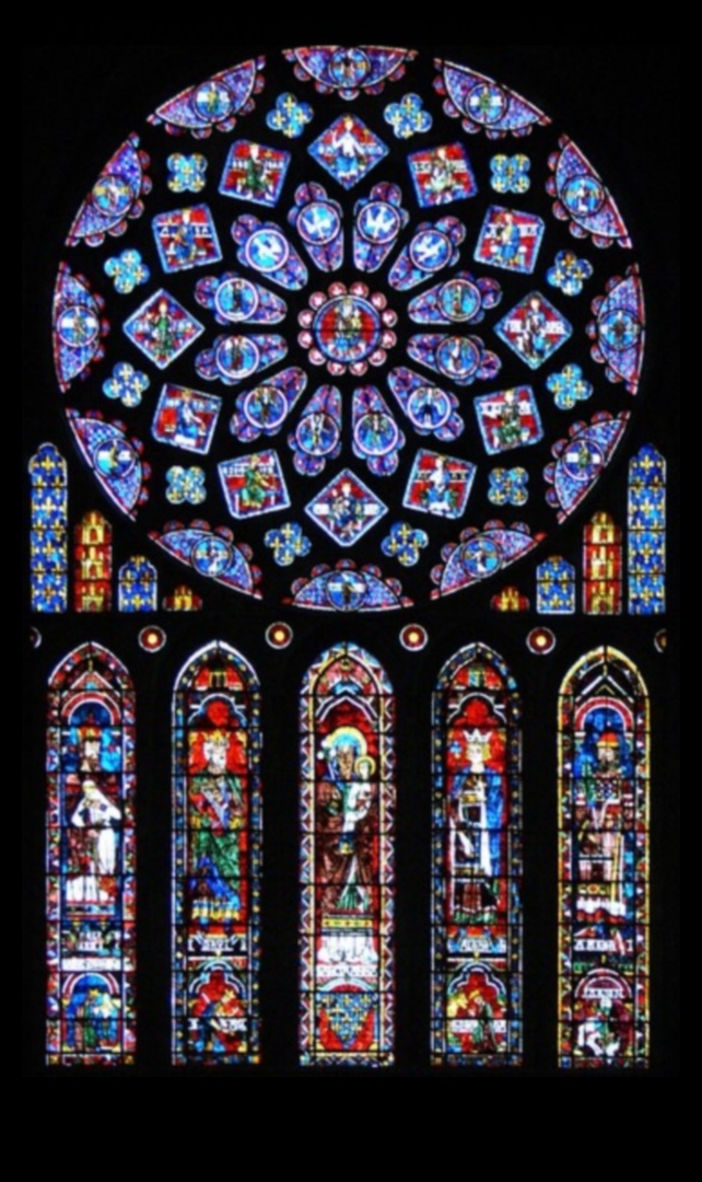 Stained Glass Splendor: Illuminating Stories in Gothic Windows