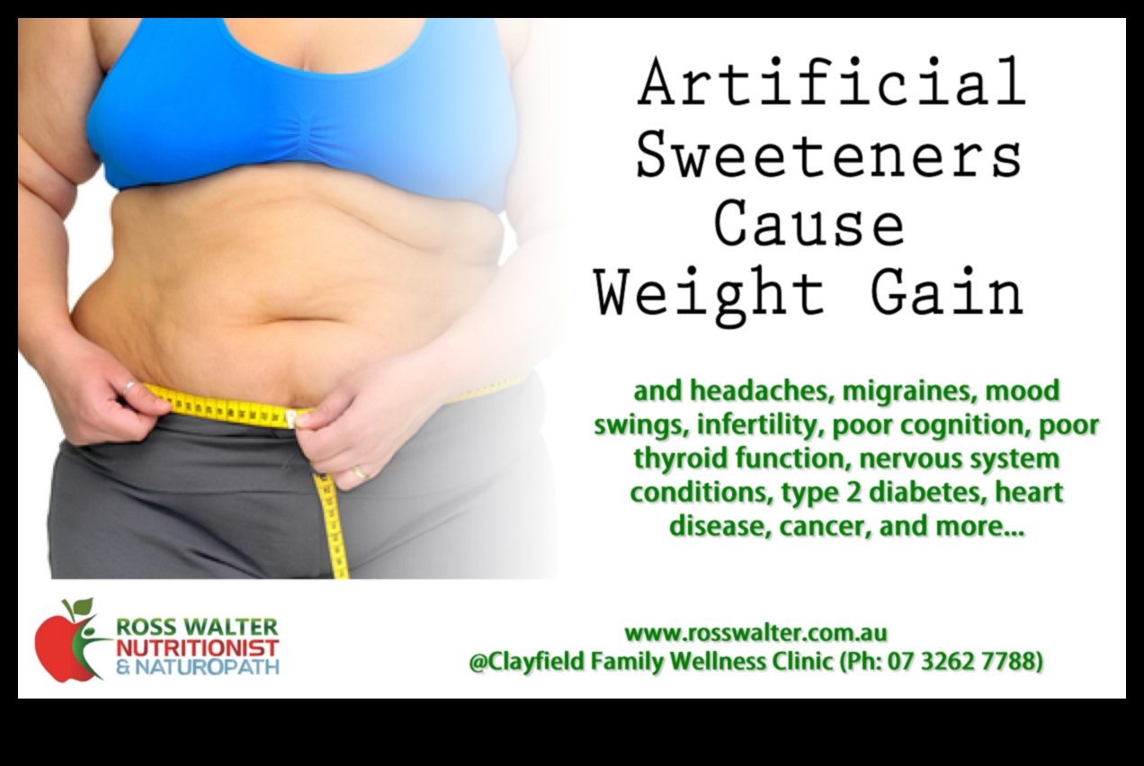 Η επίδραση των τεχνητών γλυκαντικών στις δίαιτες αύξησης βάρους