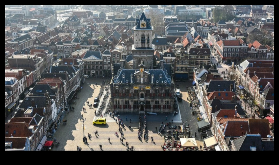 Delft Delights: Scenes of Daily Life in Dutch Cityscapes