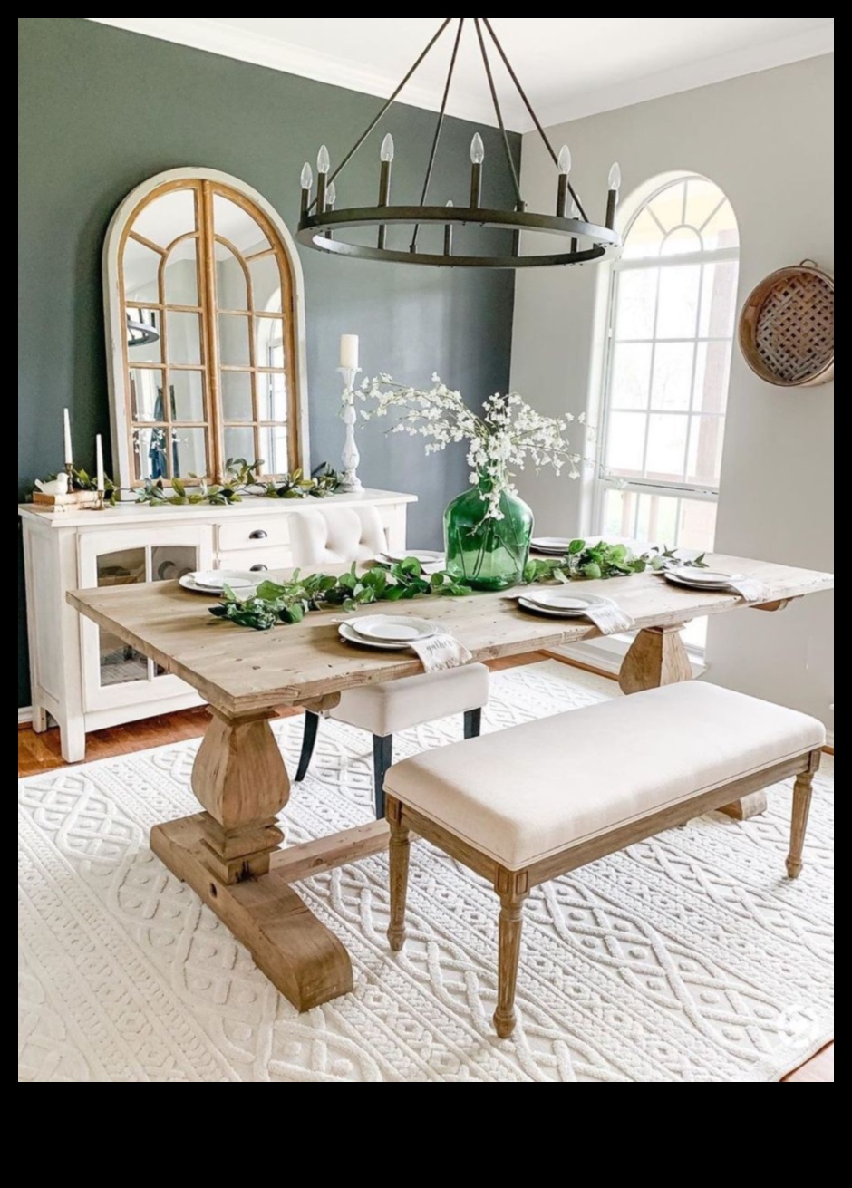 Πώς να σχεδιάσετε μια τραπεζαρία Urban Farmhouse με ιδέες διακόσμησης αγροικιών;