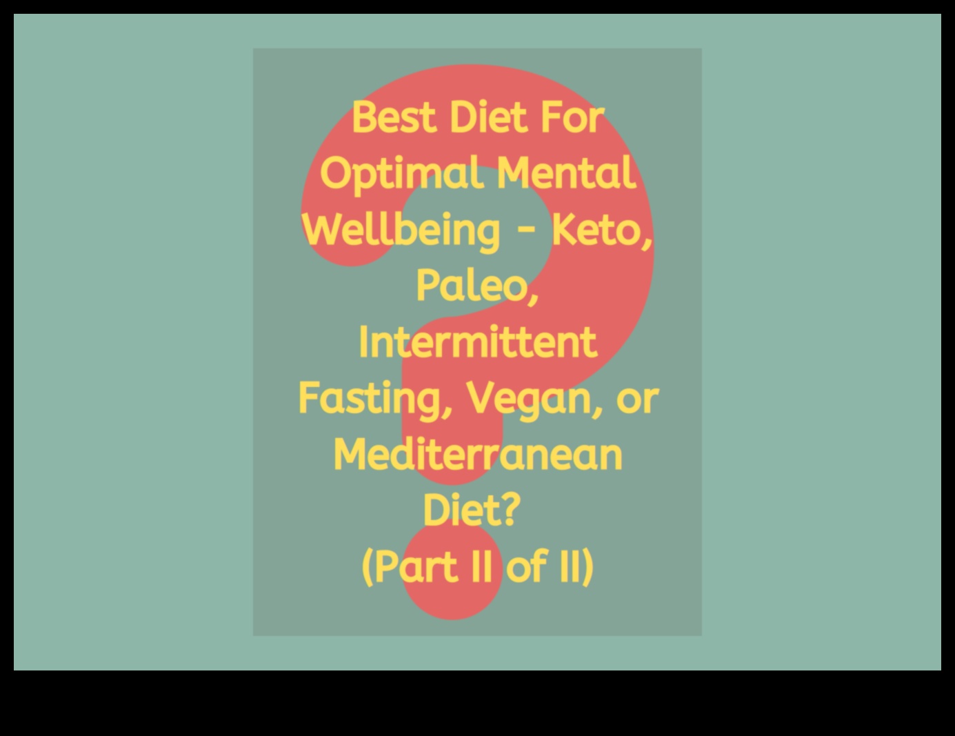 Η σύνδεση μεταξύ της παλαιολιθικής διατροφής και της ψυχικής υγείας