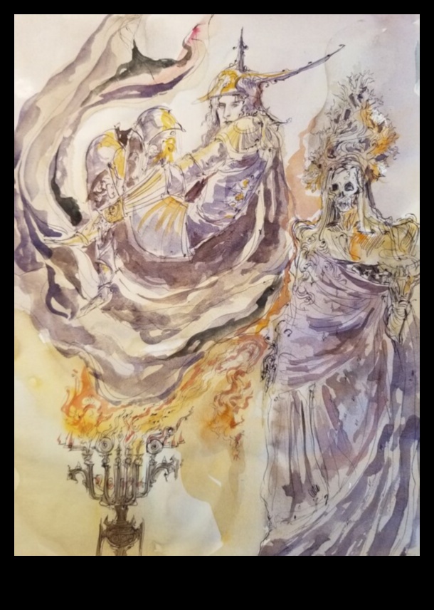 Ethereal Strokes: Ζήστε τη μαγεία του μελανιού ακουαρέλας