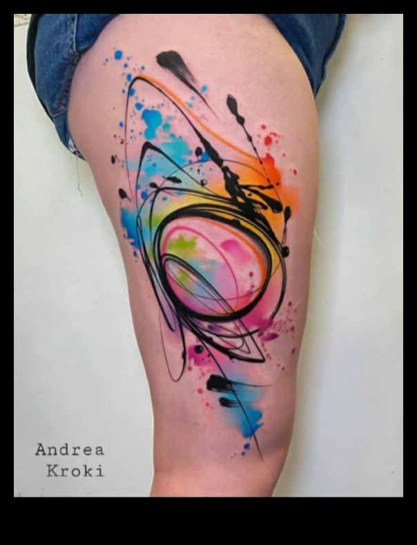 Splash of Style: Τατουάζ ακουαρέλας για μια μοναδική εμφάνιση