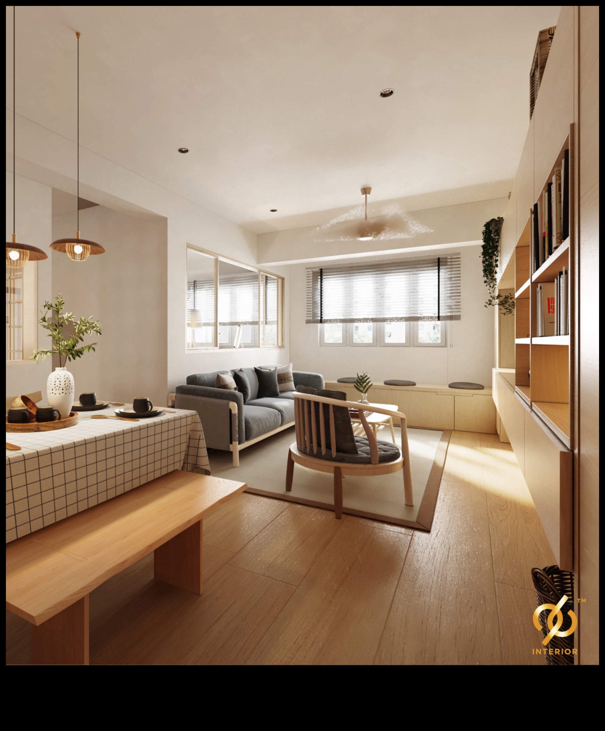 Πώς να πετύχετε μια σύγχρονη ιαπωνική διακόσμηση σαλονιού για Zen Serenity χρησιμοποιώντας ιδέες διακόσμησης;