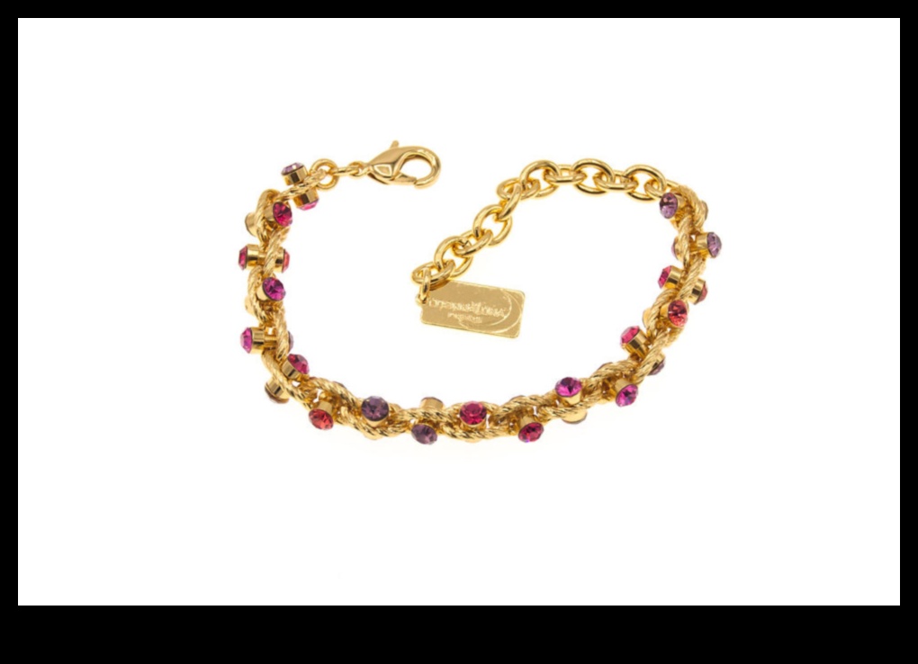 Crystal Cascade: Dance in a Cascade of Crystal-στολισμένο Anklets