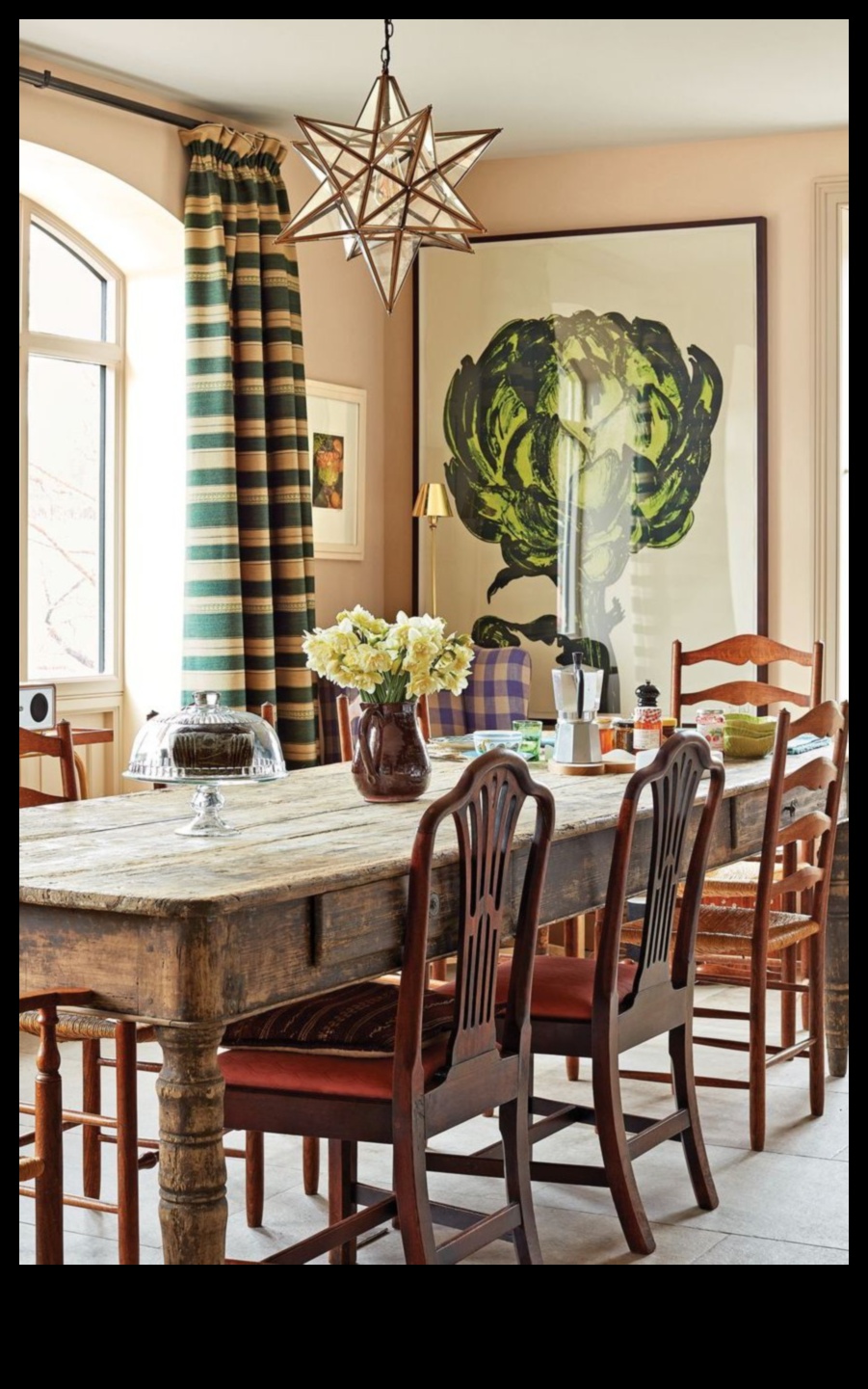 Διακόσμηση τραπεζαρίας σε αγροικία Μια ρουστίκ πινελιά 5 Διακόσμηση τραπεζαρίας αστικής αγροικίας για οικογενειακές συγκεντρώσεις