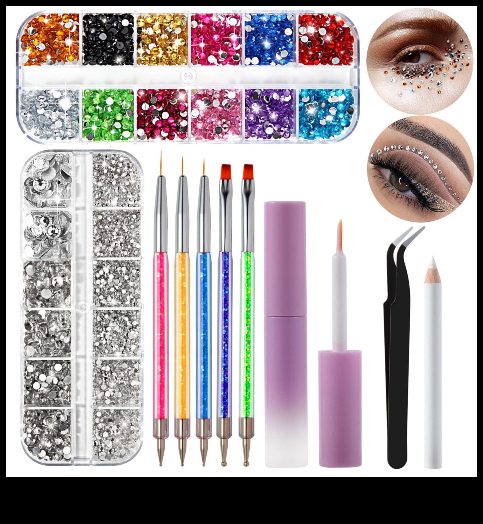 Glamorous Gems Μια πολυτελής εμφάνιση για τα εργαλεία μακιγιάζ σας 3 Glamorous Gems: Εξερευνώντας Εργαλεία Μακιγιάζ με Έντεχνα Κοσμήματα για τους λάτρεις της πολυτέλειας