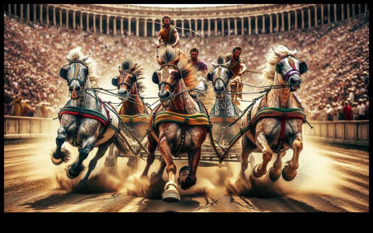 Circus Maximus Scenes: Celebrating Chariot Races in Art