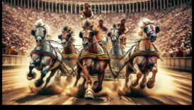 Circus Maximus Scenes: Celebrating Chariot Races in Art
