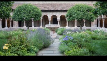 Cloistered Colors: Ζωντανές σκηνές σε γοτθικές μοναστηριακές αυλές