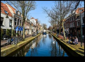 Delft Delights: Scenes of Daily Life in Dutch Cityscapes
