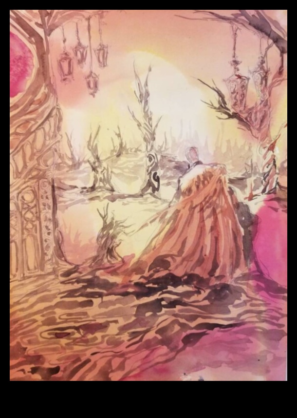 Ethereal Strokes: Ζήστε τη μαγεία του μελανιού ακουαρέλας