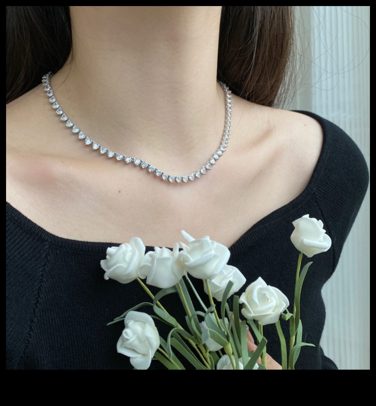 Radiant Romance: Express Love with Our Romantic Choker Collection