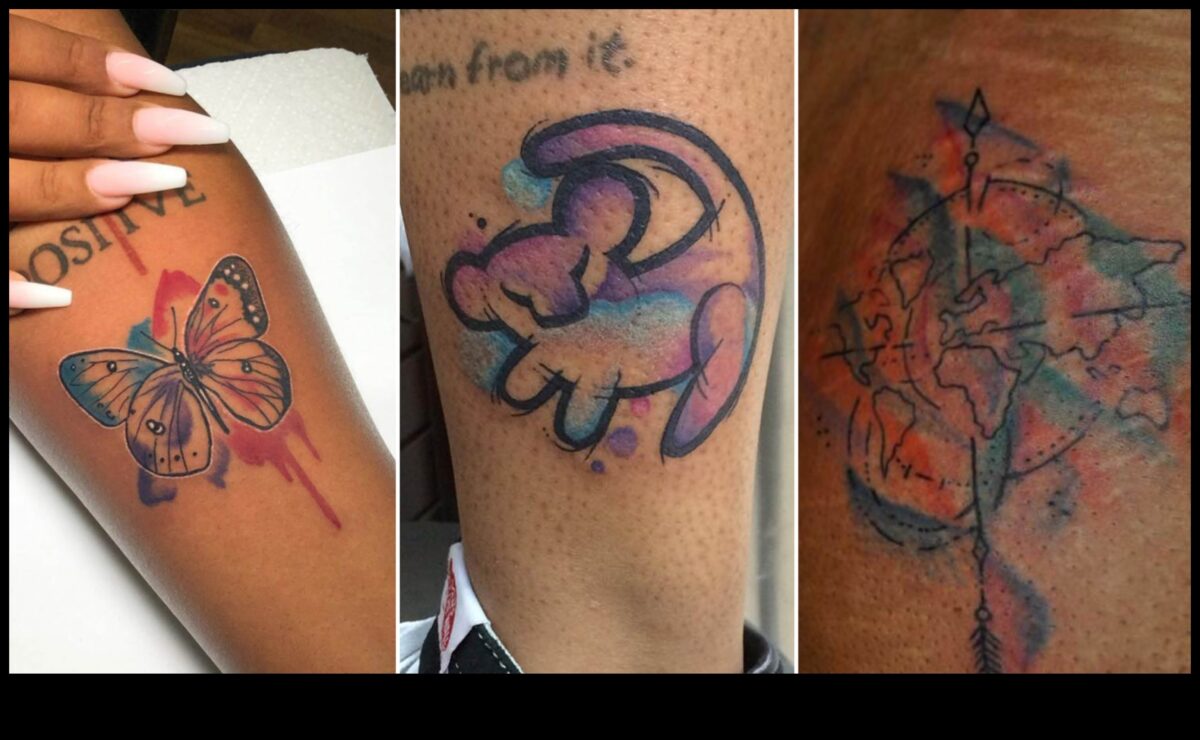 Splash of Style: Τατουάζ ακουαρέλας για μια μοναδική εμφάνιση