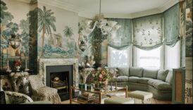 Βικτωριανή διακόσμηση γραφείου με αντίκα κομψότητα