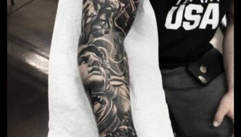 Γλυπτός καμβάς: Ανακαλύψτε την ομορφιά του Grand Epic Art Tattoo Arm
