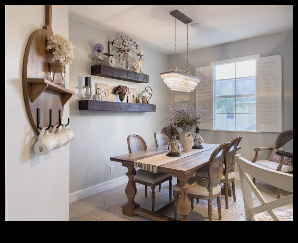 Διακόσμηση τραπεζαρίας σε αγροικία Μια ρουστίκ πινελιά 2 Διακόσμηση τραπεζαρίας αστικής αγροικίας για οικογενειακές συγκεντρώσεις