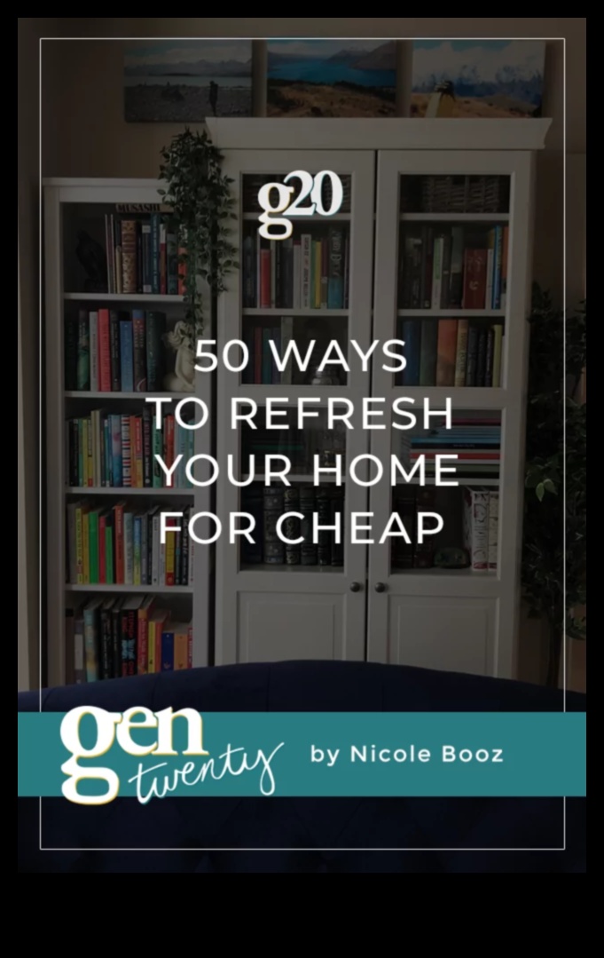 Τρόποι για να ανανεώσετε τον χώρο σας με προϋπολογισμό 1 Πώς να ανανεώσετε το χώρο σας με προσιτές ιδέες διακόσμησης σπιτιού